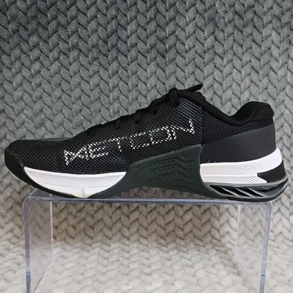 Nike Metcon 8 Black Dark Smoke Grey Women's Workout Cross Training Shoes Size 7
